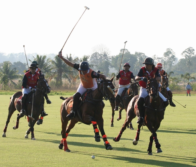 Andrew Hine for Thai Polo against Royal Selangor