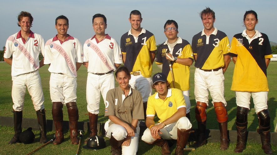 China's first polo visitors to Thailand