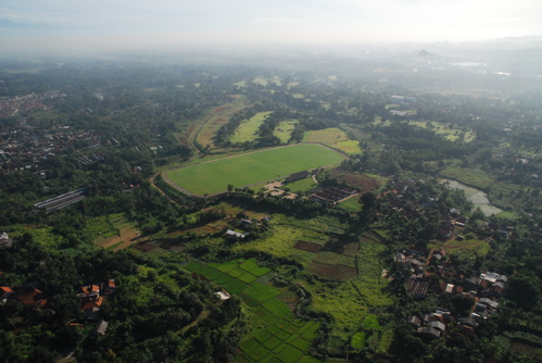 Nusantara Polo Club from the air