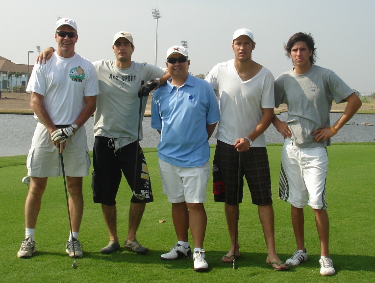 Gauchos on the golf field