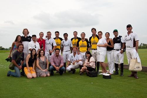Teams and friends at Polo Escape