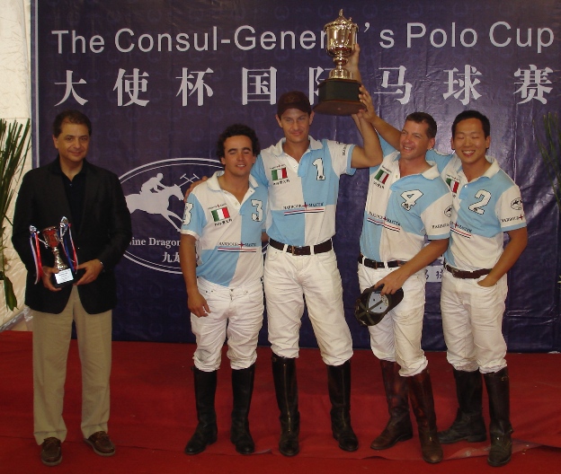 Victory for Team Italy with Italian Consul-General
