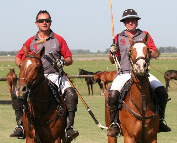 "One Shot" Henry and Guillermo Caset in Lobos, Argentina